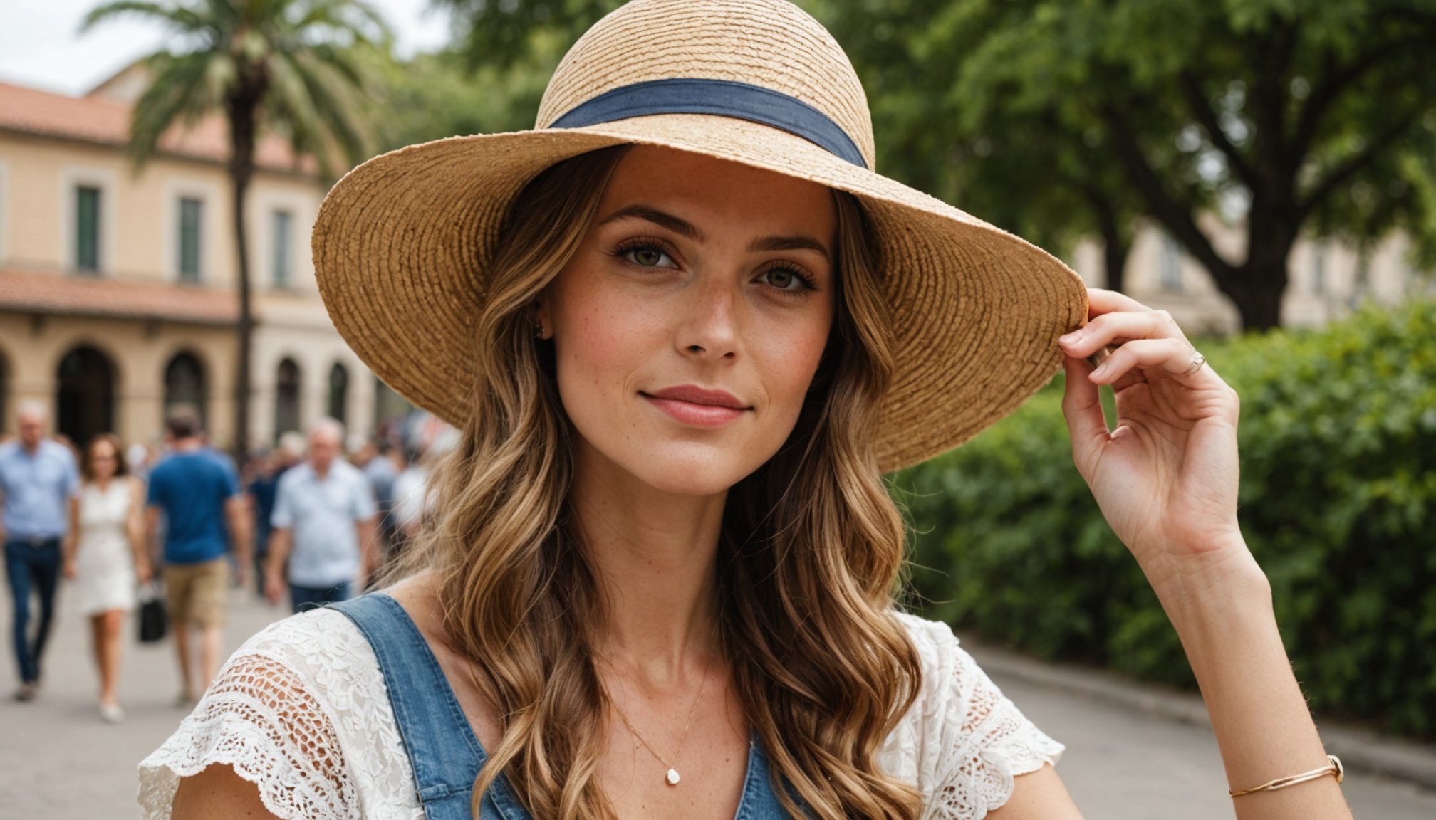 Comment porter le chapeau de paille en été ?