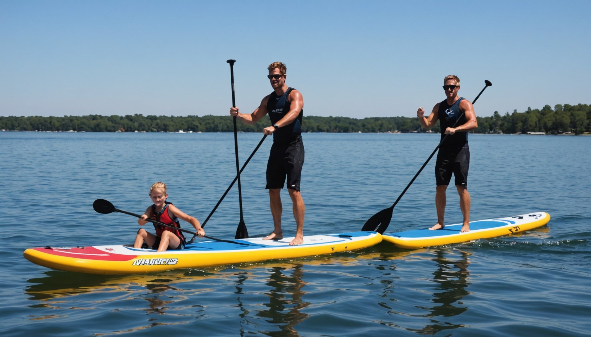 Pour commander un paddle ou une bouée tractée, foncez sur www.nautigames.com !